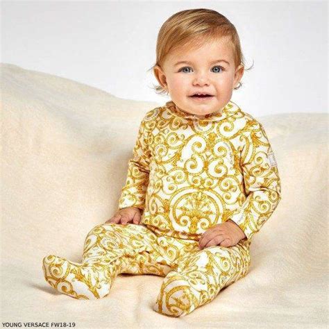 versace babygrow|versace baby clothing.